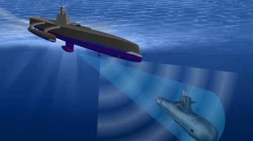 Субмарина-робот Leidos ACTUV Субмарина-робот Leidos ACTUV