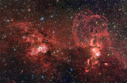 Скопление NGC 3603 Скопление NGC 3603