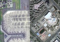 Снимок аэропорта Пекина Снимок аэропорта Пекина