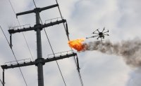 Беспилотник с огнеметом Беспилотник с огнеметом
