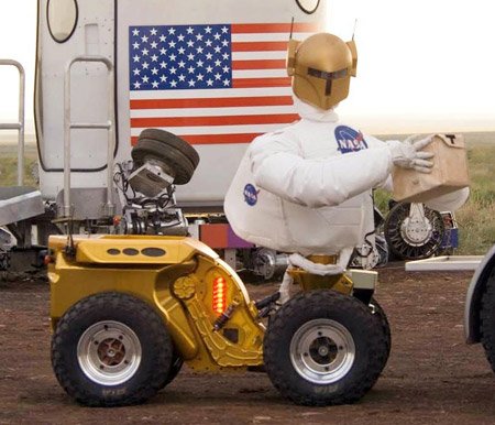 Робот Robonaut на платформе Centaur 1