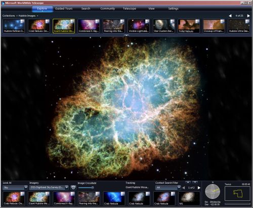 ��������� Microsoft Worldwide Telescope
