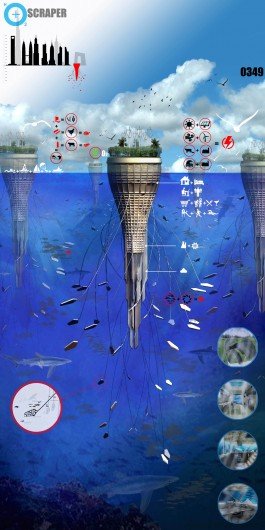Структура подводного здания hO2+ Структура подводного здания hO2+