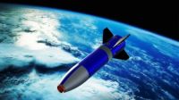 Аппарат ScramSpace на орбите Аппарат ScramSpace на орбите