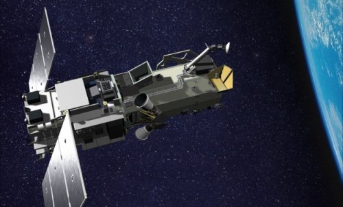 Телескоп Worldview-3 на орбите Телескоп Worldview-3 на орбите