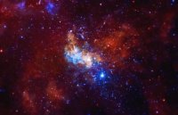 Район черной дыры Sagittarius A* Район черной дыры Sagittarius A*