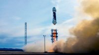 Запуск ракеты New Shepard Запуск ракеты New Shepard