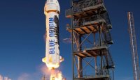 Старт ракеты New Shepard Старт ракеты New Shepard