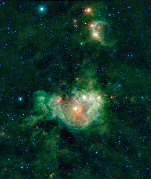 Туманности NGC 2174 и GS55 85