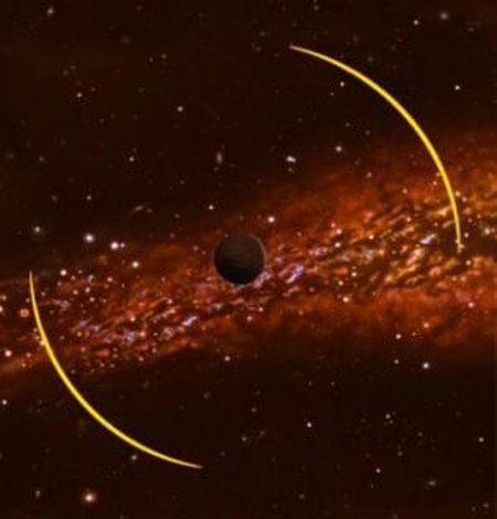 Одинокая планета в инфракрасном диапазоне Одинокая планета в инфракрасном диапазоне