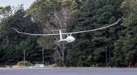 Беспилотник VA001 в момент посадки Беспилотник VA001 в момент посадки