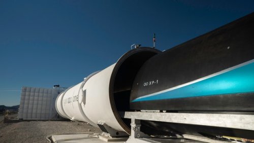 Капсула Virgin Hyperloop One #2 Капсула Virgin Hyperloop One #2