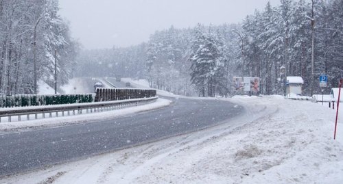 Заснеженная дорога Заснеженная дорога