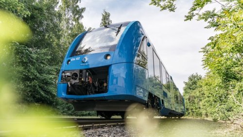 Водородный поезд Coradia iLint