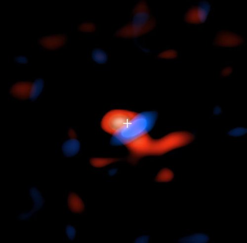 Снимок телескопа ALMA Снимок телескопа ALMA