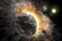 Столкновение экзопланет Столкновение экзопланет