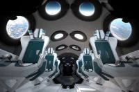 Кабина корабля SpaceShipTwo Кабина корабля SpaceShipTwo