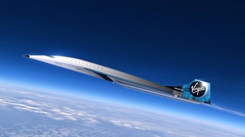 Компания Virgin Galactic представляет проект гиперзвукового пассажирского самолета, способного летать со скоростью в 3 Маха