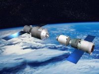 Модуль Tiangong-1 и космический корабль Shenzhou-8 Модуль Tiangong-1 и космический корабль Shenzhou-8