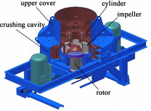 Устройство дробилки Vertical Shaft Impact Crusher Устройство дробилки Vertical Shaft Impact Crusher