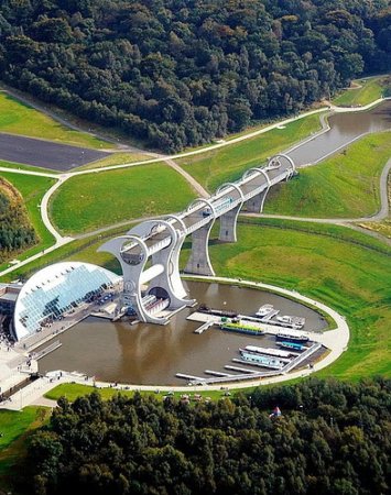 Лифт для лодок Falkirk Wheel #2 Лифт для лодок Falkirk Wheel #2