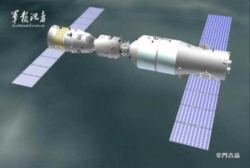 �������� Shenzhou 8 � ������� Tiangong 1