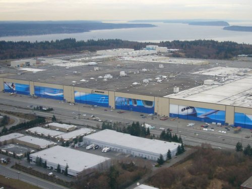 ��� ������ �� ������ ������ Boeing Everett Factory