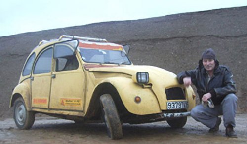 ���������� Citroen 2CV � ����� �����