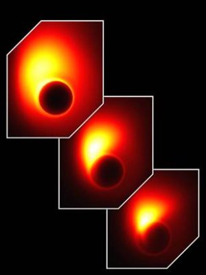 Материя возле черной дыры M87 Материя возле черной дыры M87