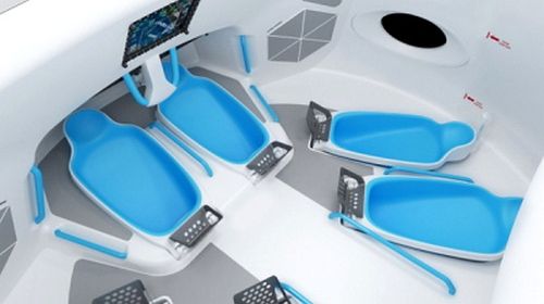Внутри космического корабля ППТС