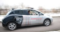 ����������-����� �� ���� Nissan Leaf