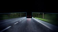 Работа системы Volvo Active High Beam Control Работа системы Volvo Active High Beam Control