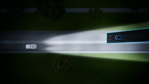 Работа системы Volvo Active High Beam Control #2 Работа системы Volvo Active High Beam Control #2