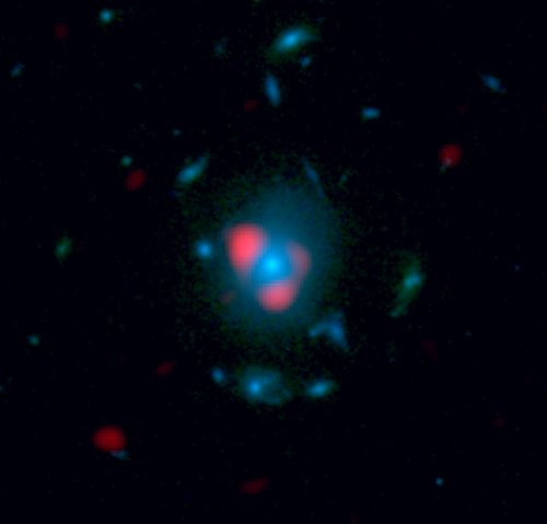 Снимок телескопа ALMA