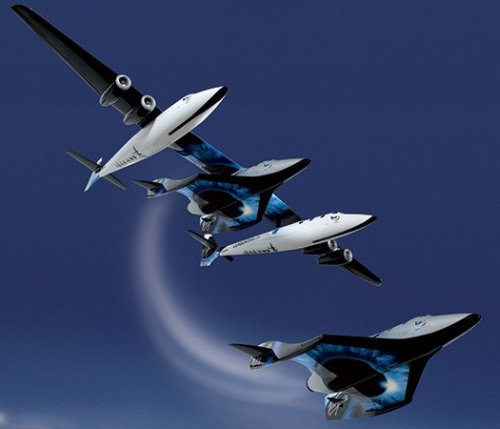 ����������� ������� SpaceShipTwo � ������