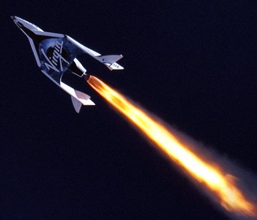 ����������� ������� SpaceShipTwo � ������ #2